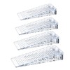 Geepen Door Stopper Floor, Pack of 4 Rubber Door Wedge