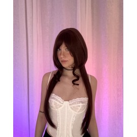 KORURACLUB Anime Wig Pink Wigs for Cosplay Wig Gradient (ChocoUsagi Hime)