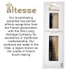Altesse Antistatic Horn Comb with Smooth Rounded Teeth Handmade in