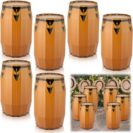 AceOrbit 4 Pcs Havana Night Party Decoration 15.7 Inch Cuban Party Decorations Large Cardboard Conga Supplies Puerto Rican Summer Photo Booth Props Decoration