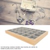 Jewelry Storage Display Trays Multipurpose 24 Grids Jewelry Tray for