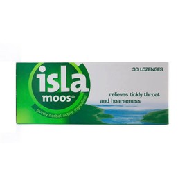 Isla Moos 30 Lozenges for the Throat