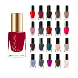 L' Oreal Paris Extraordinaire Gel-Lacque 1-2-3 Nail Color 7 Piece Random Collection  0.39 Fl Oz.  (Pack of 7)