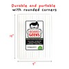 Board Geeks 1 Small Dry Erase Board for Kids -