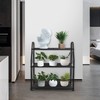 VyGrow Plant Stand, 3 Tier Plant Shelf for Indoor Outdoor,