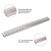 Petyoung Professional Hair Combs Aerospace Aviation Aluminum Metal Cutting Comb