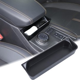Aunginsy Center Console Armrest Hanging Storage Box Compatible with Ford Ranger 2023 2024 2025 Car Central Control Front Armrest Hanging Storage Basket Organizer Tray Insert ABS Interior Accessories