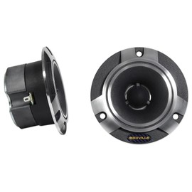 Pair Rockville RT5 2.8" Aluminum Car/Pro Tweeters w Titanium Diaphragm+Kapton VC