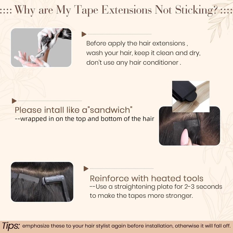 Hetto Remy Real Hair Tape-In Extensions, Balayage, Black with Grey,