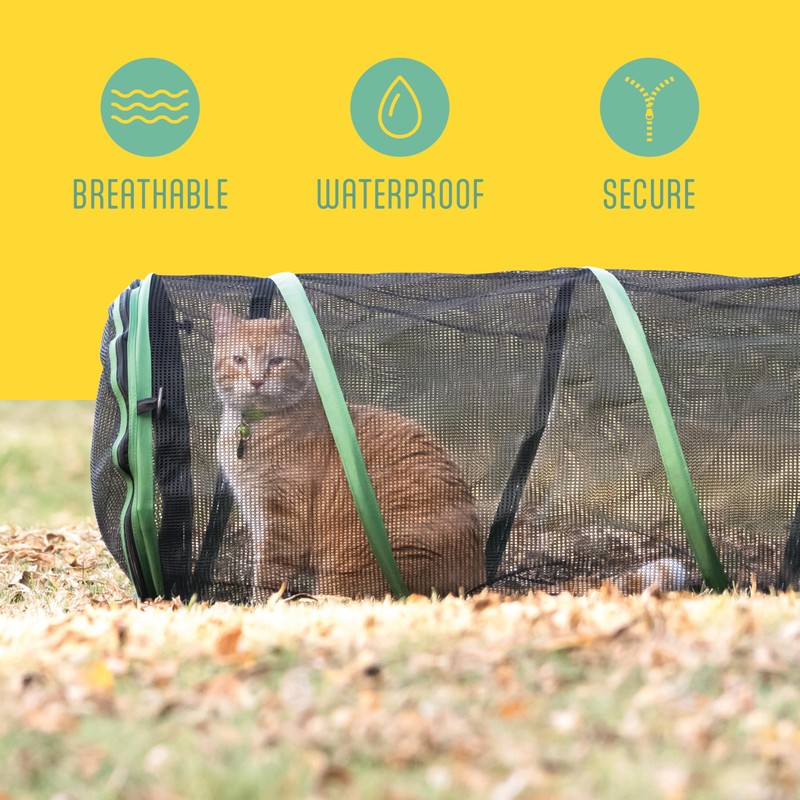 Kitty City Large Outdoor 20-Foot Play Tunnel Only