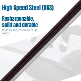 HUGEARM 3-1/4 Inch HSS Planer Knife, 10pcs Planer Blades, 82mm, Compatible with Makita D-16966, D-46246, for Wen 6530, for Craftsman CMEW300, for DeWalt DCP580B, for Bosch PA1202, PC60THP