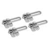 4 Pcs Swing Bar Lock Zinc Alloy Extra Thick Arm