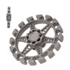 Metal Fingertip Gyroscope Round Shaped Reduce Anxiety Rotating Decompression Toy