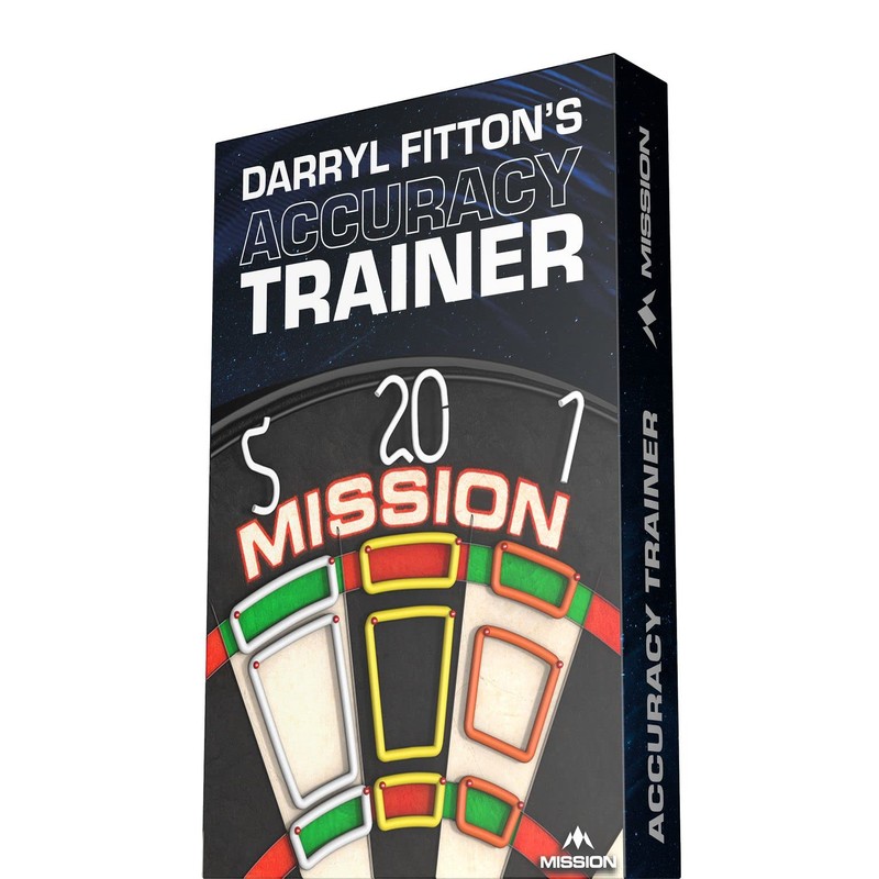 Mission Darts Darryl Fitton's Accuracy Trainer | Dartboard Practice Segments