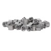 50Pcs M8 Female Thread Coupling Nut Rugged Stainless Steel Maintenance