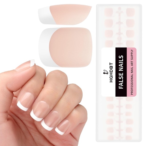 HGHDBT French Gel Nail Tips - 240PCS French Tip Press