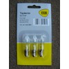 Set of 3 TOPK Rippled for Fairy Lights 12 V