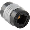 JacobsParts TosLink Optical Coupler Digital Audio Fiber Optic Female Extension