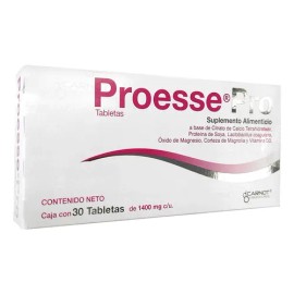 Proesse Pro 30 Tabs Suplemento A Base De Calcio Magnolia