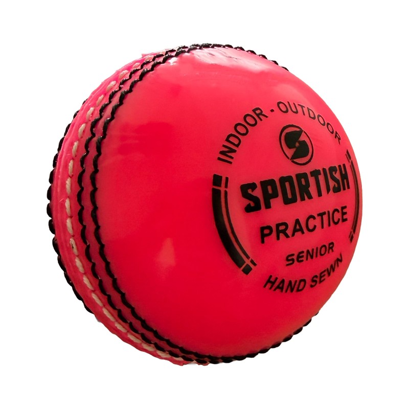 SPORTISH Senior Pink Incrediball Cricket Balls Pack of 3 Soft