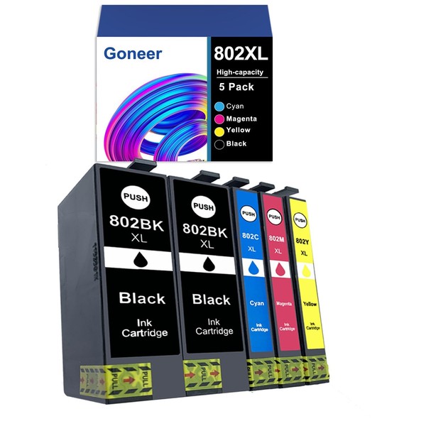 802xl 802 Ink Cartridge Remanufactured Replacement for T802XL T802 XL
