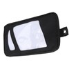 10in Black Surfboard Surfing Fin Storage Bag Durable Canvas Handbag