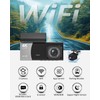 3 Channel 4K WiFi Dash Cam, 4K+1080P+1080P Front Inside and