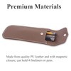 Czzmy Pen Holder Notebook, Pen Holder with Adjustable Elastic Band,