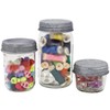 Galvanized Vintage Reproduction Lids for Mason, Ball, Canning Jars (4