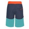 Trollkids Children's Swimming Shorts Kroksand, Dark Navy/Glow Orange/Dusky Turquoise, 116