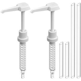 Bar5F Gallon Pump Dispenser Heavy Duty for 1, 2.5, and 5 Gallon Containers Commercial Household Industrial Large Actuator 30cc Output | 38-400 2-Pack