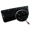 Ukrainian Russian Cyrillic Keyboard Labels with White Lettering ON Transparent