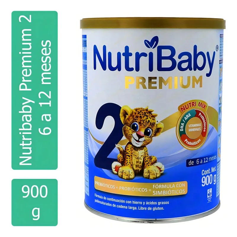 Nutribaby Premium 2 Polvo 6 A 12 Meses Lata Con