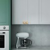 Amerdeco 10 Pack Champagne Bronze Square Kitchen Cabinet Knobs Cabinet