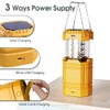 LED Camping Lantern for Emergency, Ultra Bright Outdoor Solar Flashlight