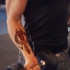 AWLEE Temporary Tattoos Waterproof Viking Tribal Totem - Long Lasting