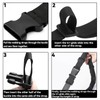 zeyedemo 20 Set Release Buckle Clips Rucksack Clips Tri-Glide Slides