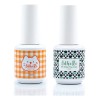 Kit Gel Base Y Top Coat Uv Para Uñas 15ml
