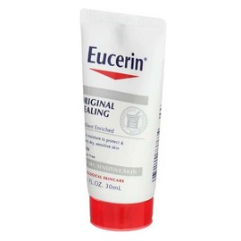 Eucerin Original Healing Soothing Repair Rich Lotion Fragrance Free Dry Skin 1 Oz Travel Size (Pack of 6)