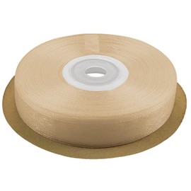 Netuno Ribbon 12 mm x 32 m Colour Cream Decorative Ribbon Gift Ribbon Organza Ribbon Chiffon Fabric for Decoration DIY Crafts Wedding Party Gifts Packaging