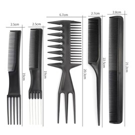 Peine De Peluquería Conjunto Peluquerí 10 Piezas Peine para Peluquería Profesionales Peine Estilo para Barbería Estilistas