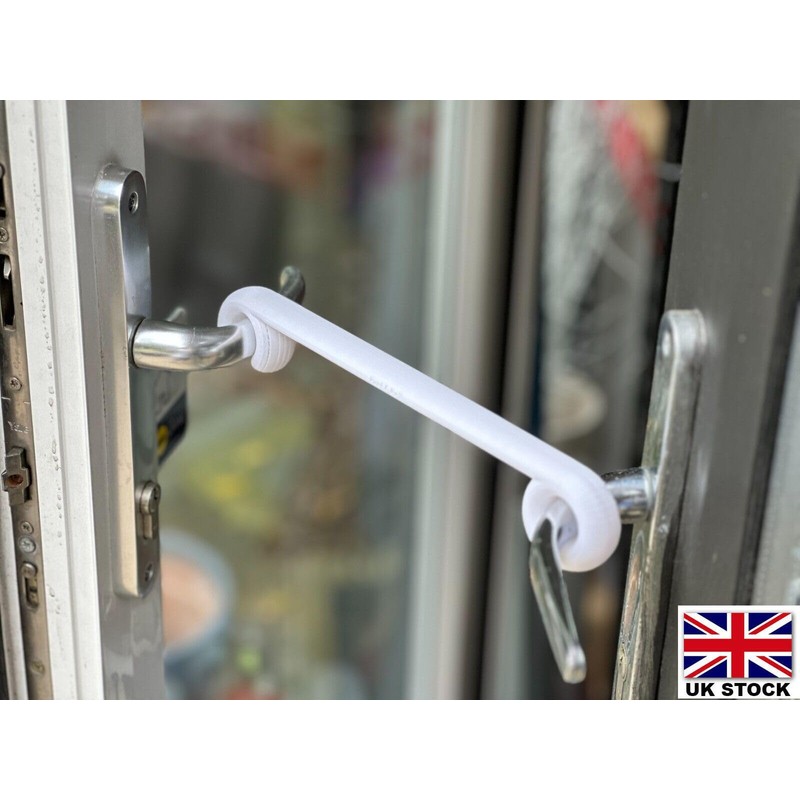 Patio Door Breezer, French Door Stay Open Hook, Air Circulation,