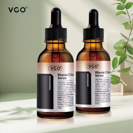 VGO Vitamin C Facial Serum Essence,30ml/60ml Skincare Cleanser-B3 Skin care cream Cleanser Daily Gentle Facial Wash Cleansing Comfort Acne Radiance Hvdrate SkinRepair Moisturize Moisture Moisturizer Hydrating Moisturizing - Color: VC Facial Serum 30ml