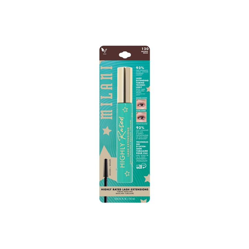 Milani Tubing Mascara | Highly Rated Mascara - Brown |