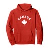 Canada Flag Canadian Vacation Fishing Hiking Skiing Camping Pullover Hoodie