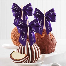 Mrs Prindables Jumbo Chocolate Dipped Caramel Apple 3-Pack Gift