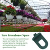 Hopton Greenhouse Accessories - Sturdy Greenhouse Clips, Clips for Greenhouse,