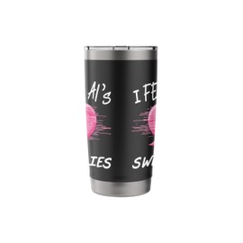 Easily Fooled by AI Artificial Intelligence Humor Tech Stainless Steel Insulated Tumbler