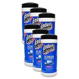 Endust For Electronics Screen And Electronics Surface Cleaning Wipes For TV, Phone, Monitor, Laptop, Tablet, Electronic Equipment, 70 Count, Pre-Moistened, Alcohol & Ammonia Free