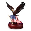 The San Francisco Music Box Company American Eagle Muscial Figurine